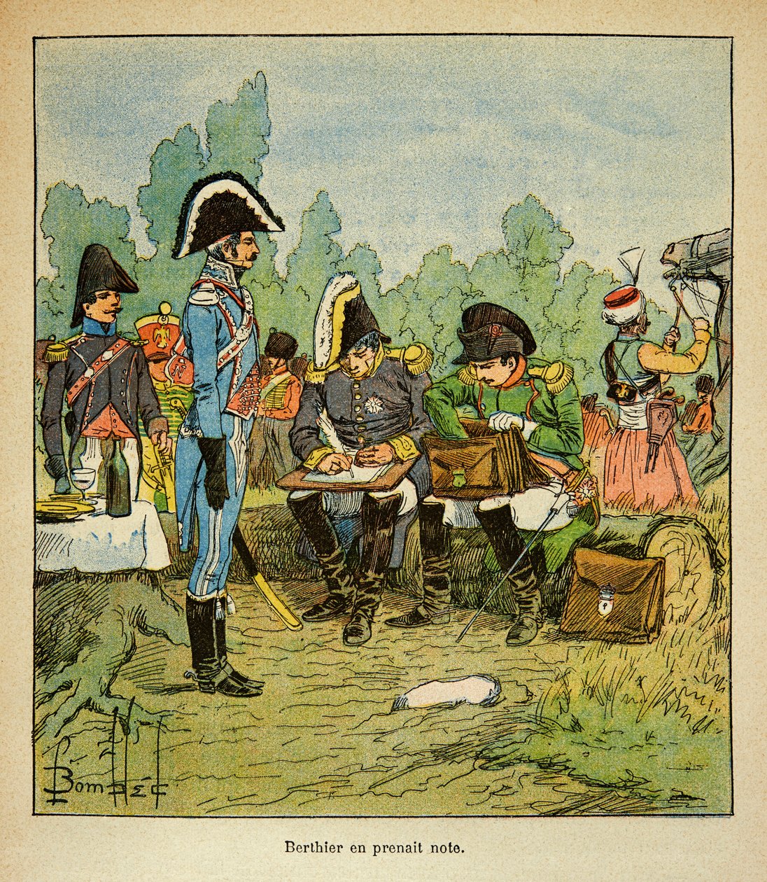 Illustratie van Bombled Louis uit het boek 