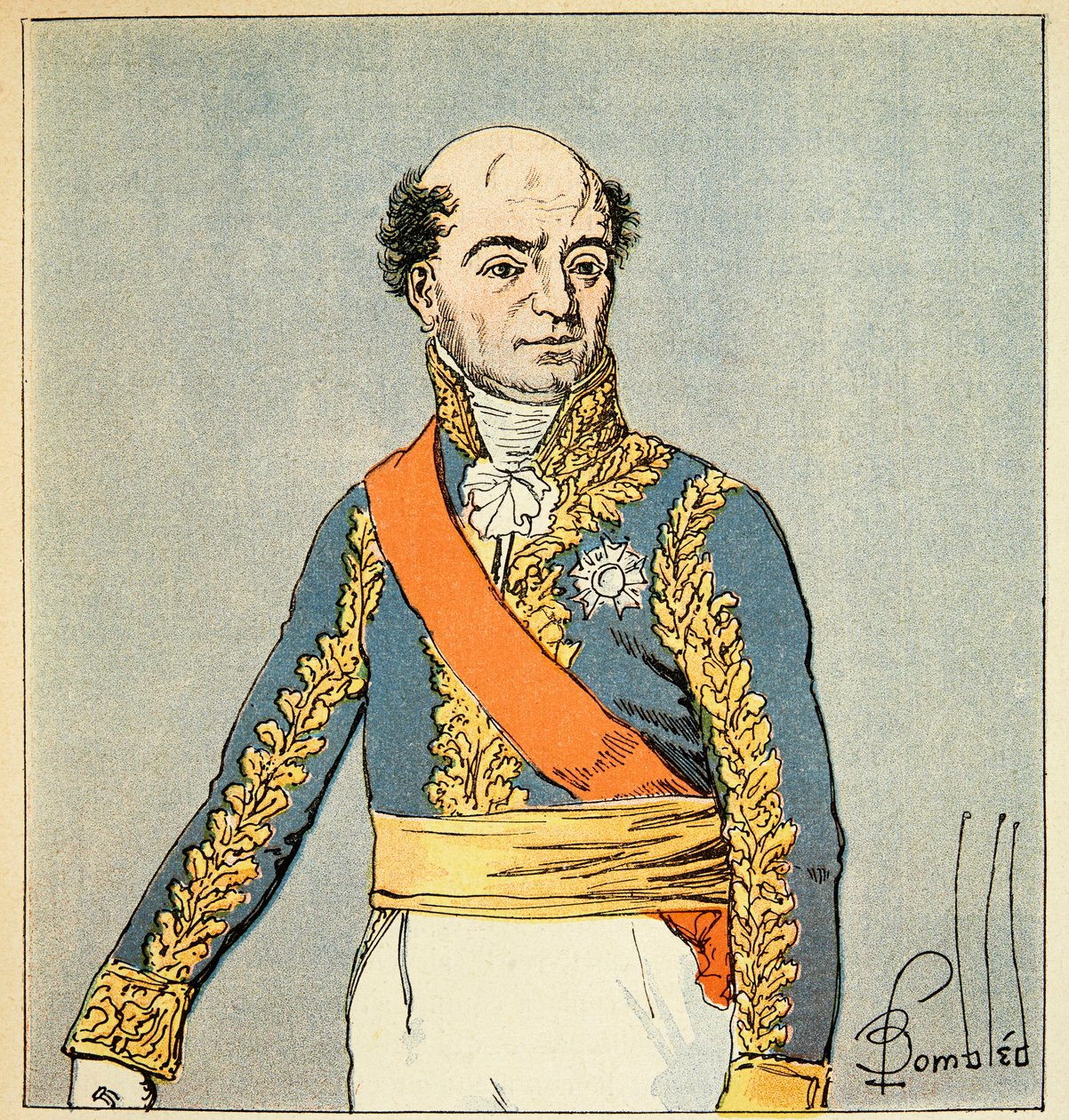 Illustratie door Louis Bombled (1862-1927) uit het boek 