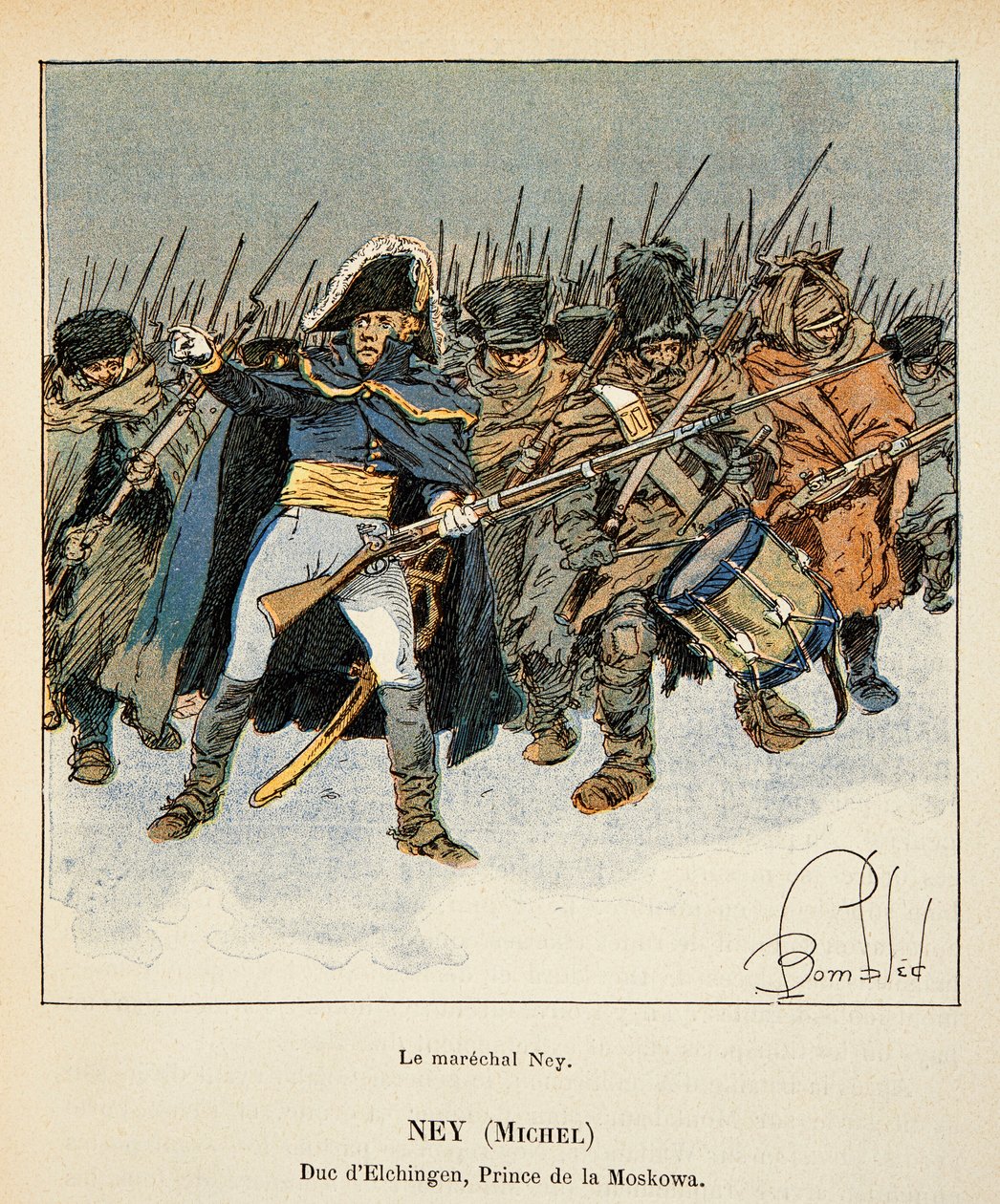 Illustratie van Louis Bombled (1862-1927) uit het boek 