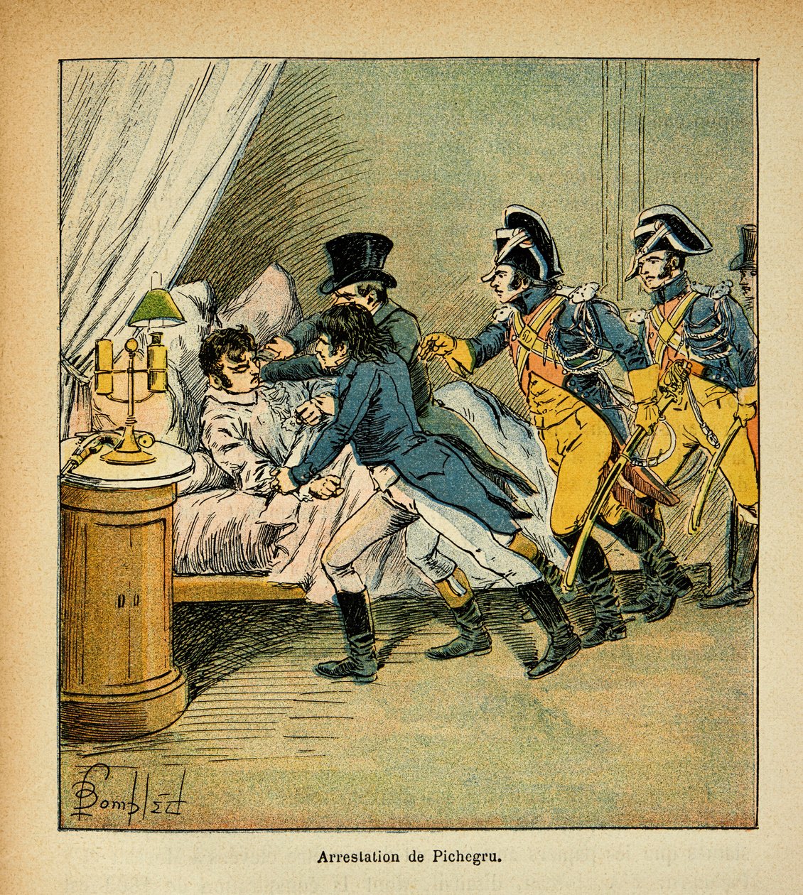 Illustratie door Louis Bombled uit het boek 