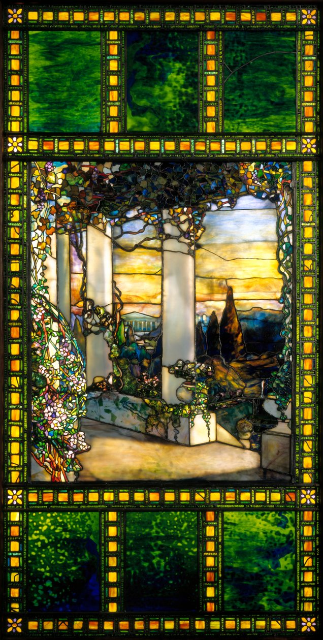 Raam door Louis Comfort Tiffany