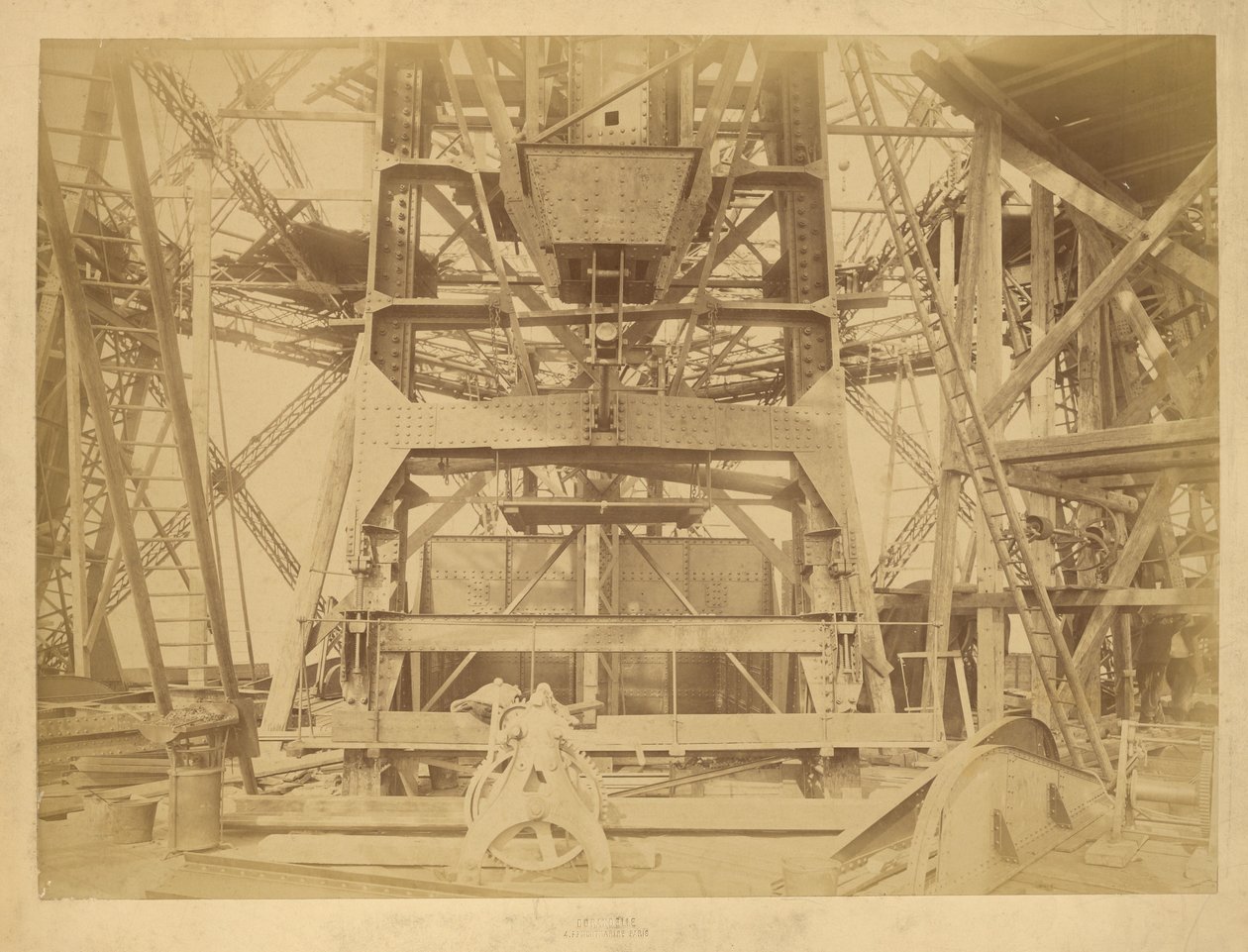 Liftmachines door Louis Emile Durandelle