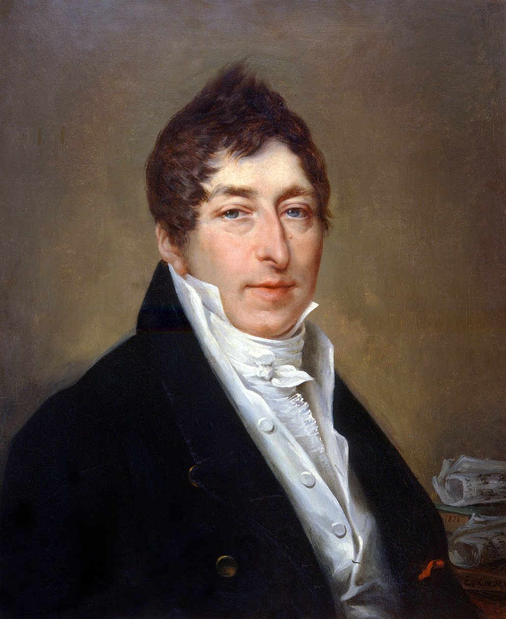 Portret van Rodolphe Kreutzer door Louis Eugene Coedes