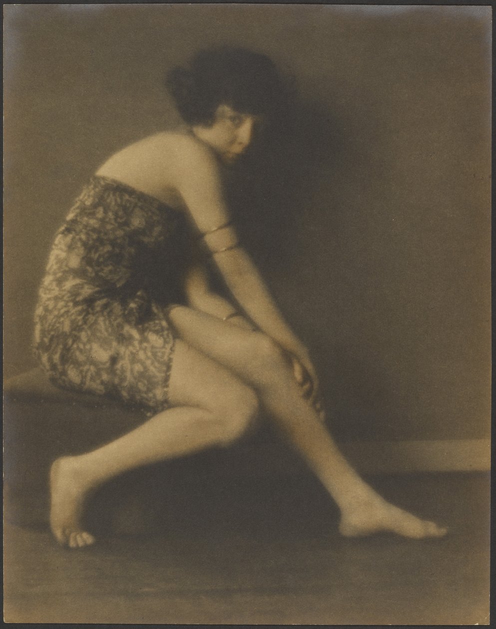Acrobatische danseres door Louis Fleckenstein