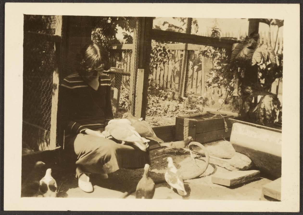 [Florence en Duiven]. door Louis Fleckenstein