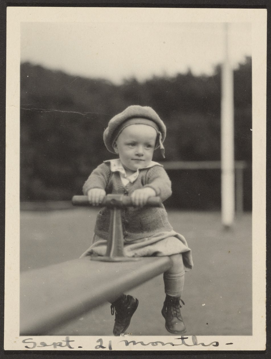 Gertrude, 21 maanden door Louis Fleckenstein