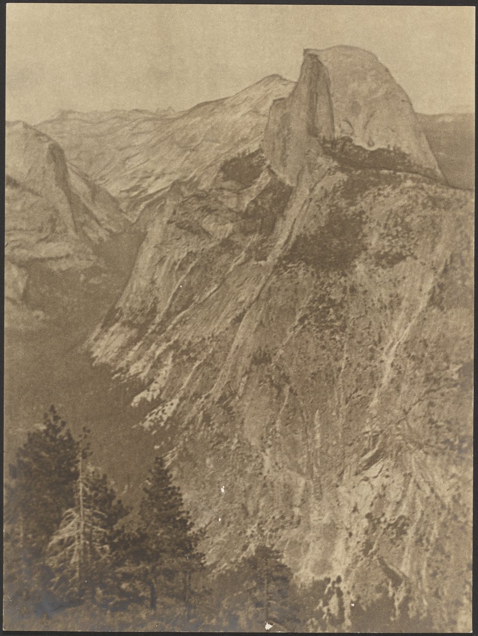 Half Dome, Yosemite door Louis Fleckenstein