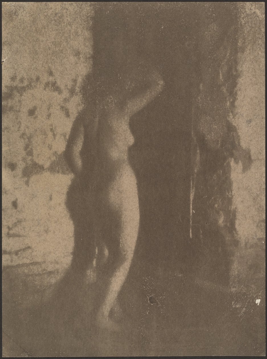 Naakt in Archway door Louis Fleckenstein