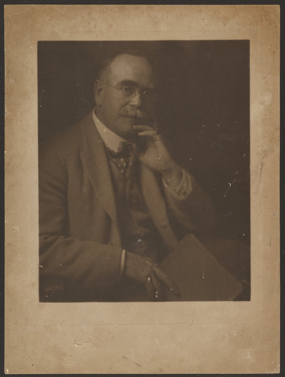 [Mogelijk zelfportret] door Louis Fleckenstein