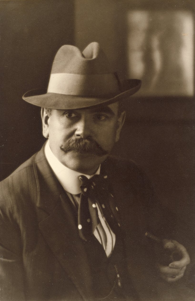 Zelfportret door Louis Fleckenstein