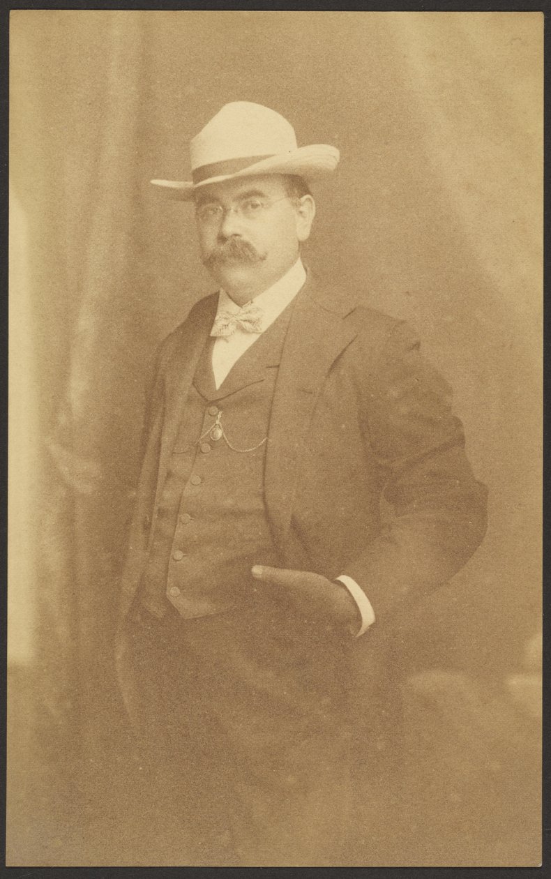 [Zelfportret staand] door Louis Fleckenstein