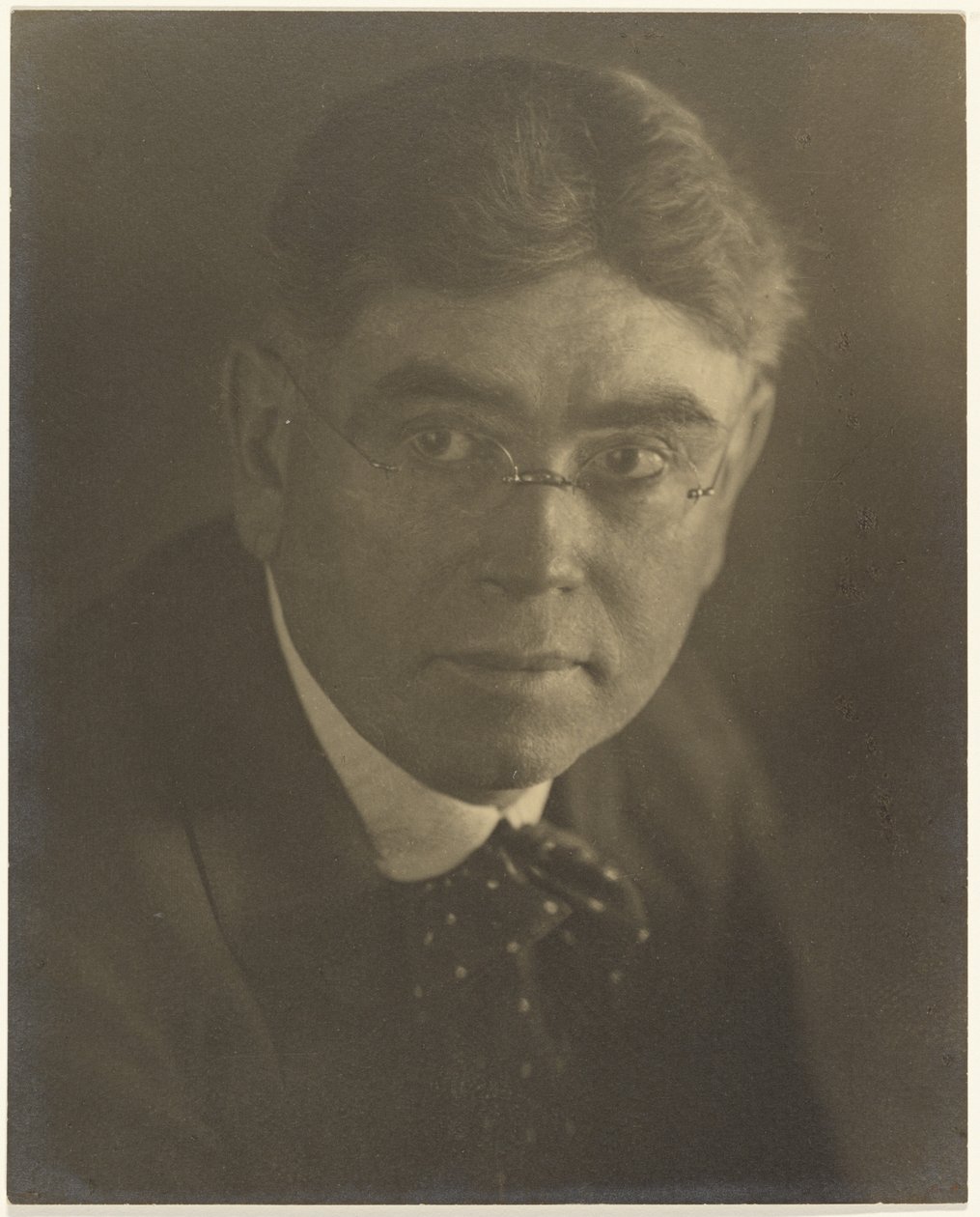 Uw toegewijde [Zelfportret] door Louis Fleckenstein