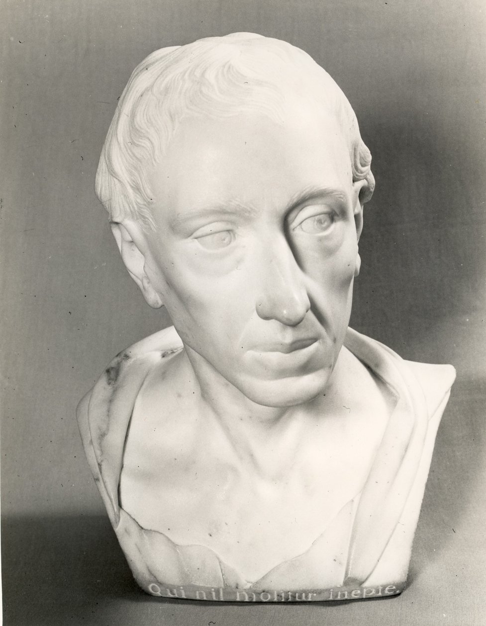 Buste van Alexander Pope door Louis Francois Roubillac
