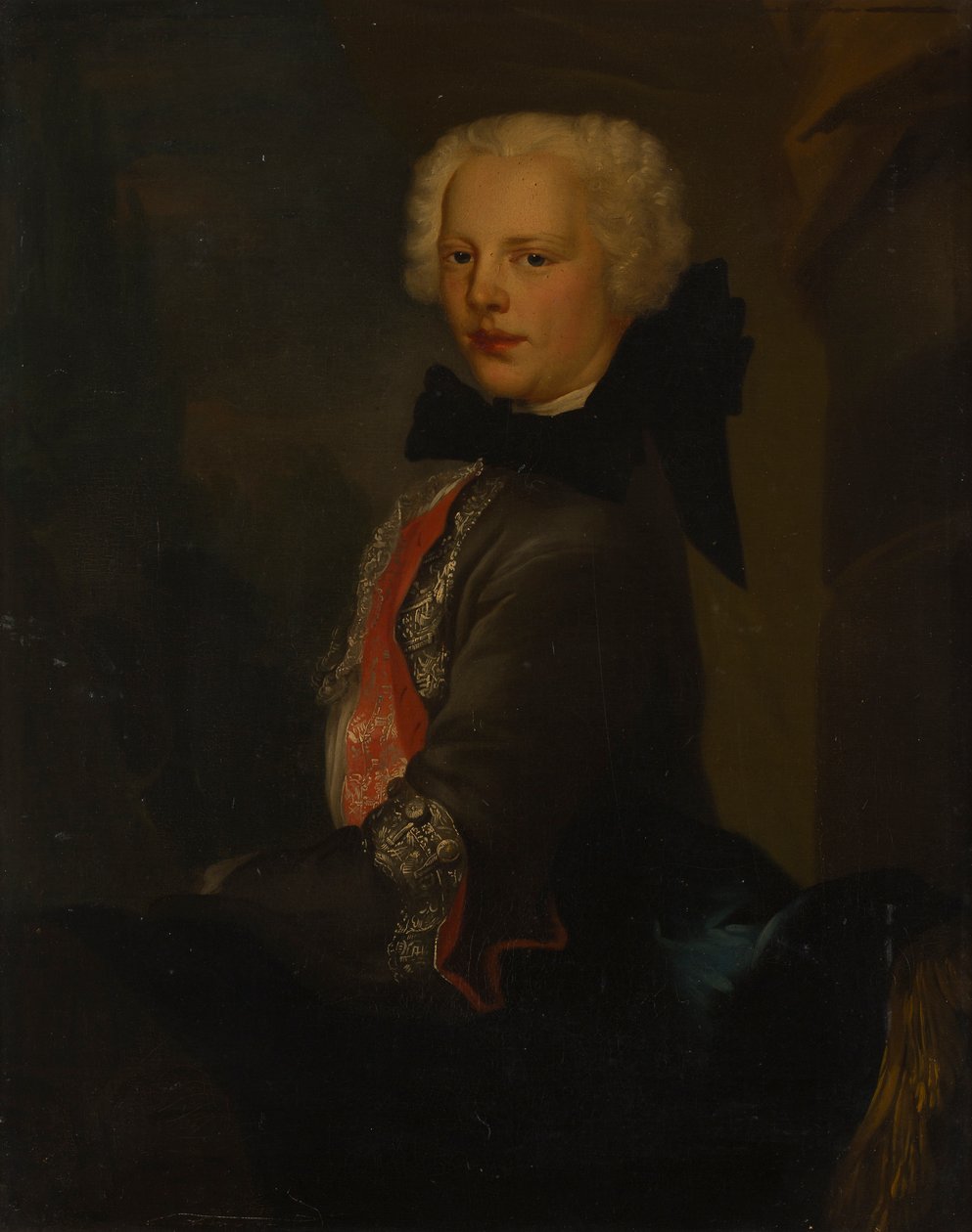 Portret van een Edelman door Louis Gabriel (attr.to) Blanchet