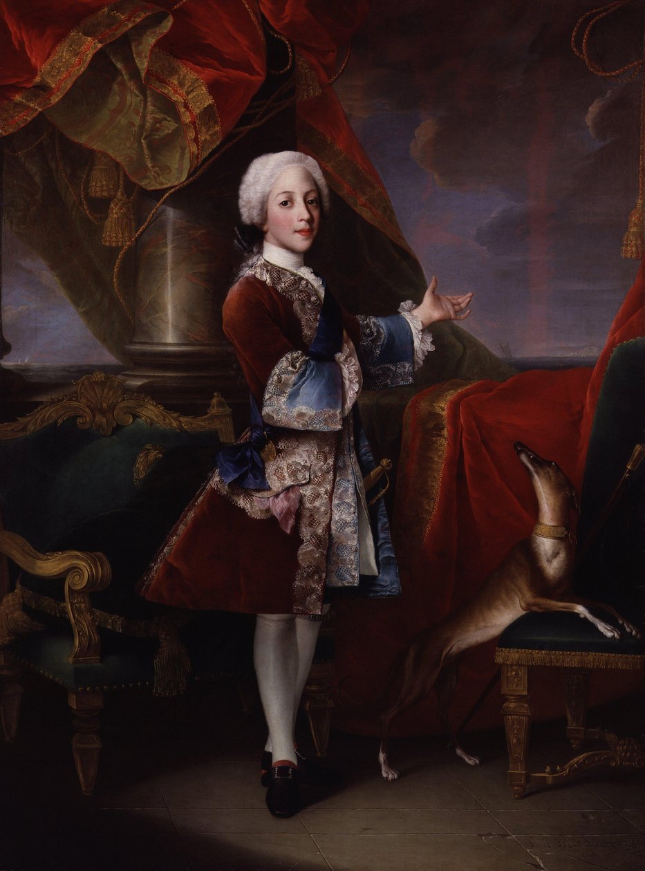 Henry Benedict Maria Clement Stuart, kardinaal York door Louis Gabriel Blanchet