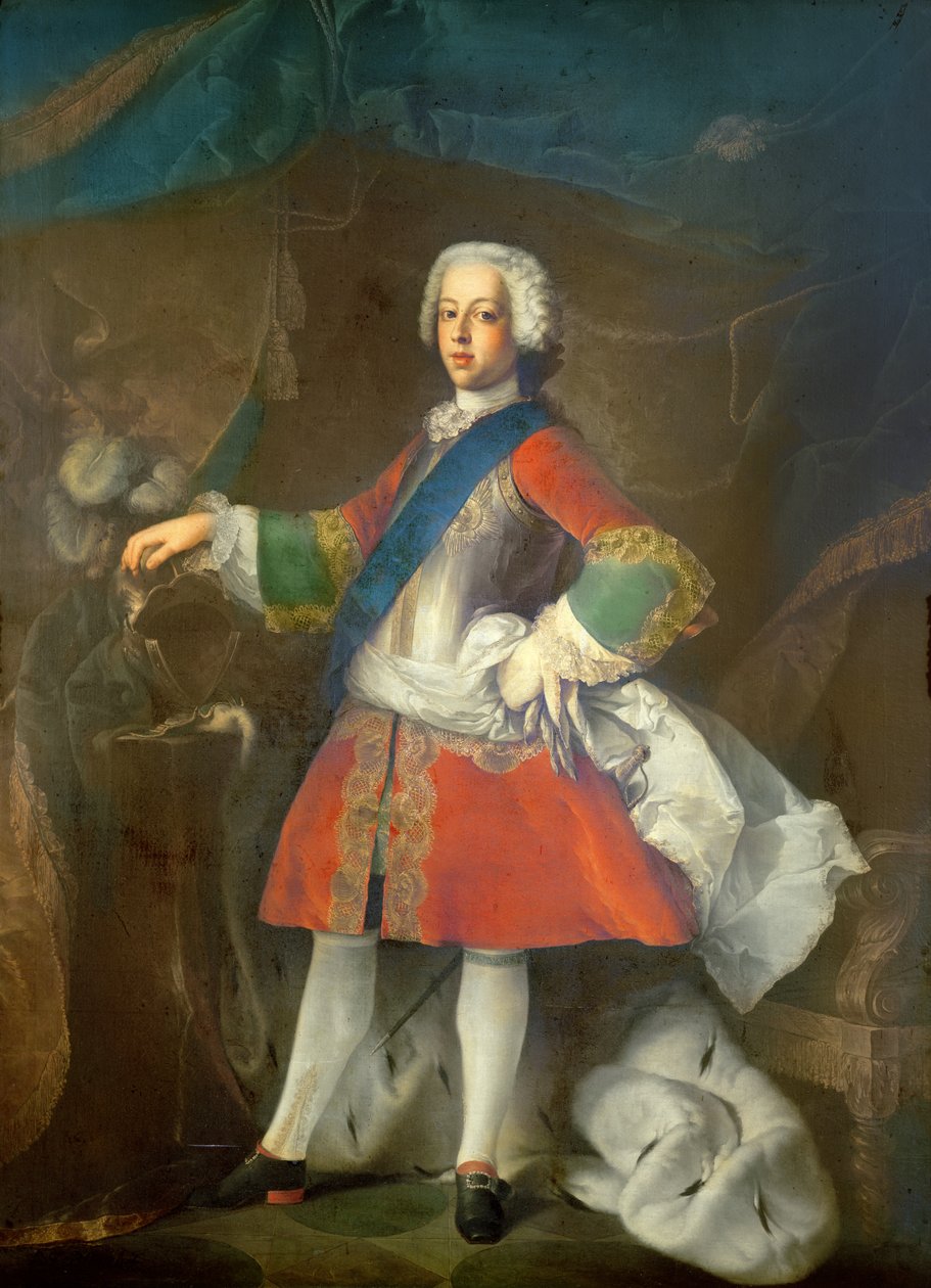 Prins Charles Edward Louis Philip Casimir Stuart door Louis Gabriel Blanchet