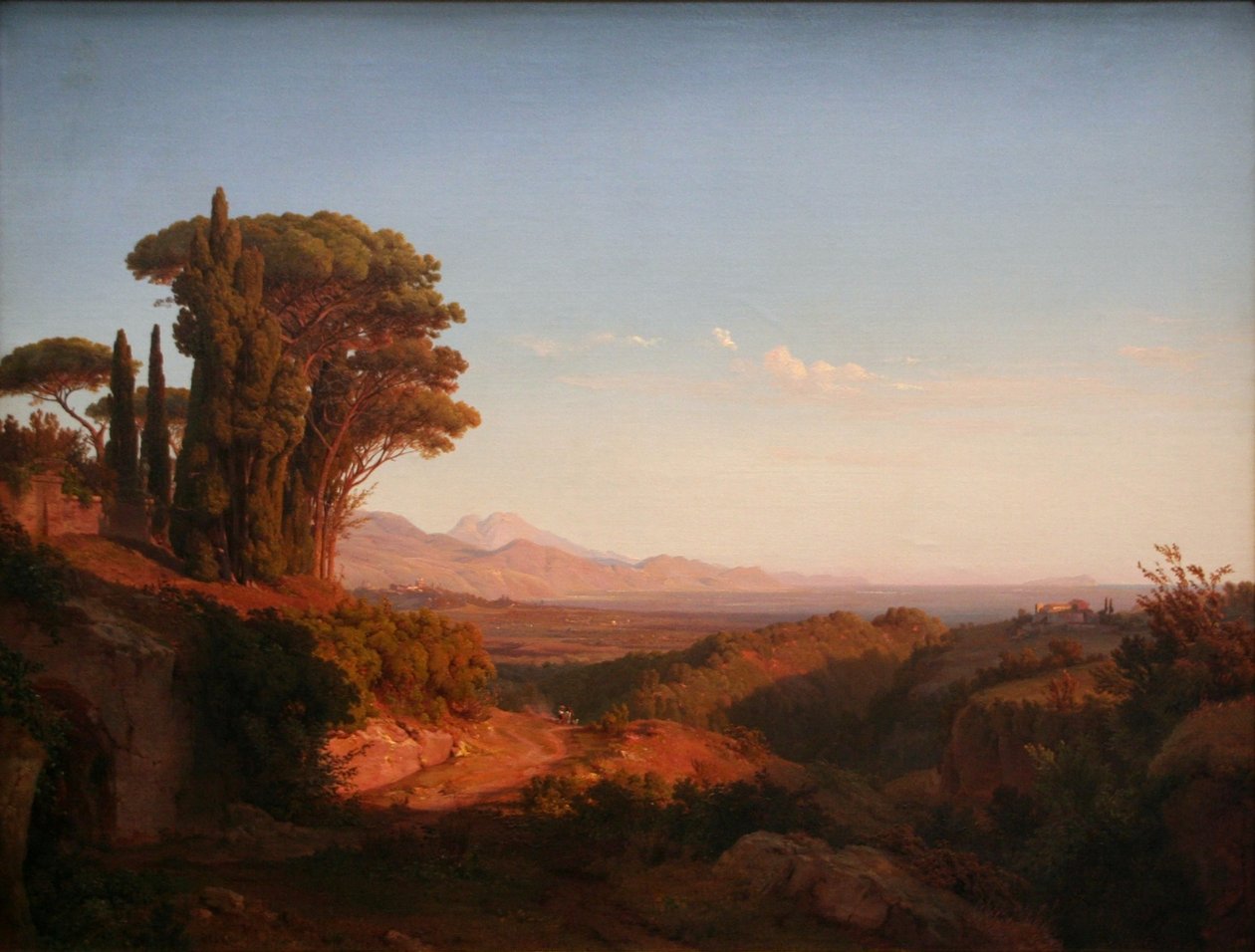Albanië Hills door Louis Gurlitt