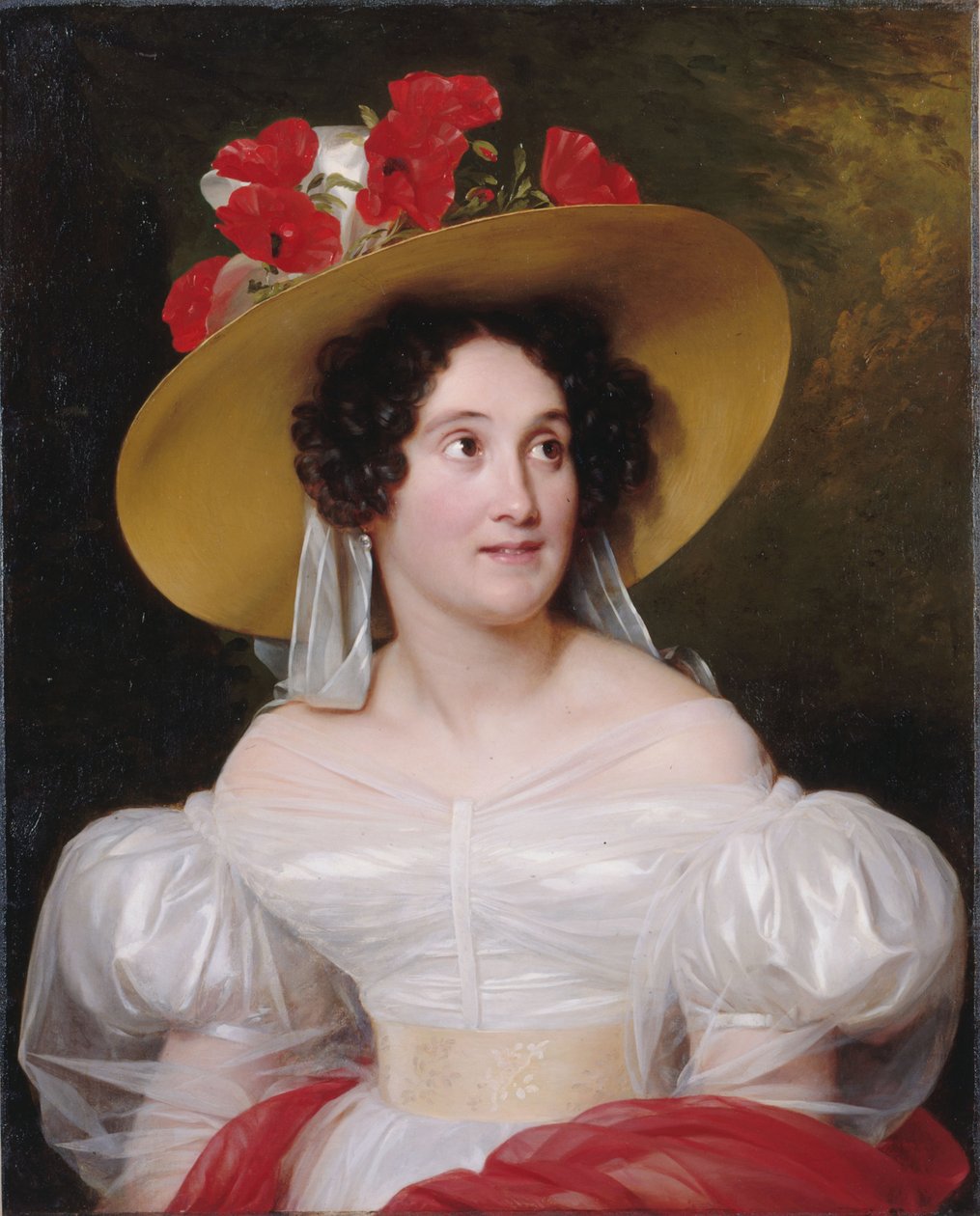 Portret van Madame Arachequesne, 1831 door Louise Marie Jeanne Hersent