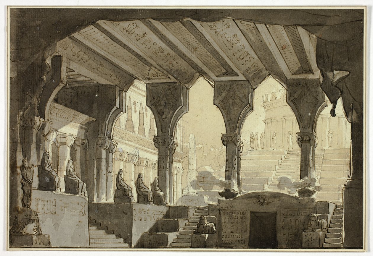Ontwerp door Louis Jean Desprez