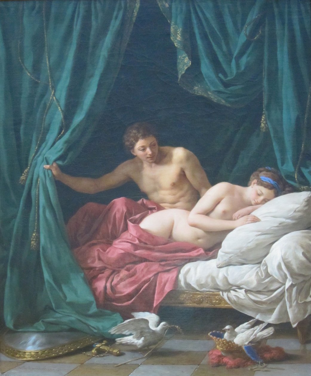 Mars amp; Venus, Allegorie van Vrede door Louis Jean François Lagrenée
