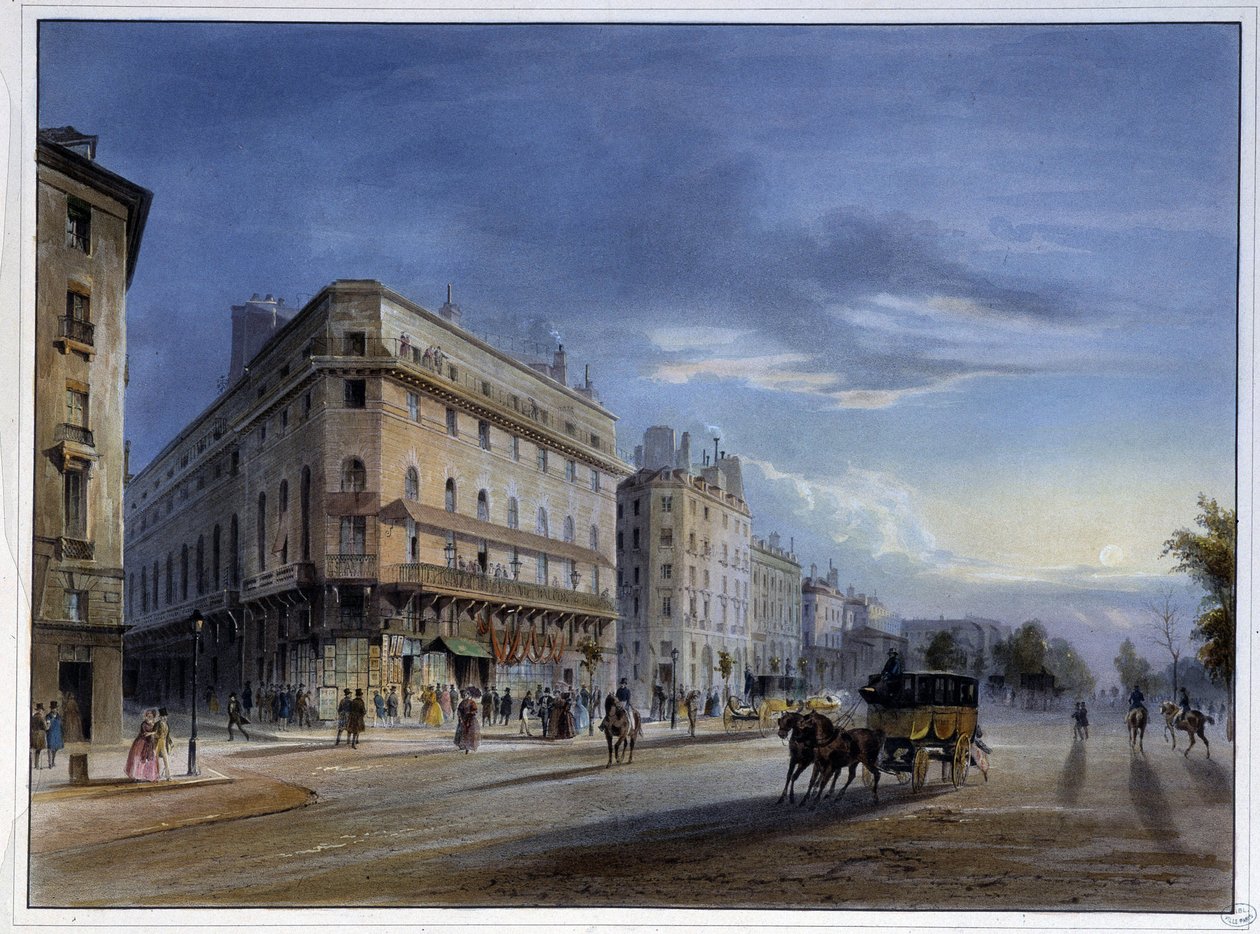 Boulevard des Italiens - in 
