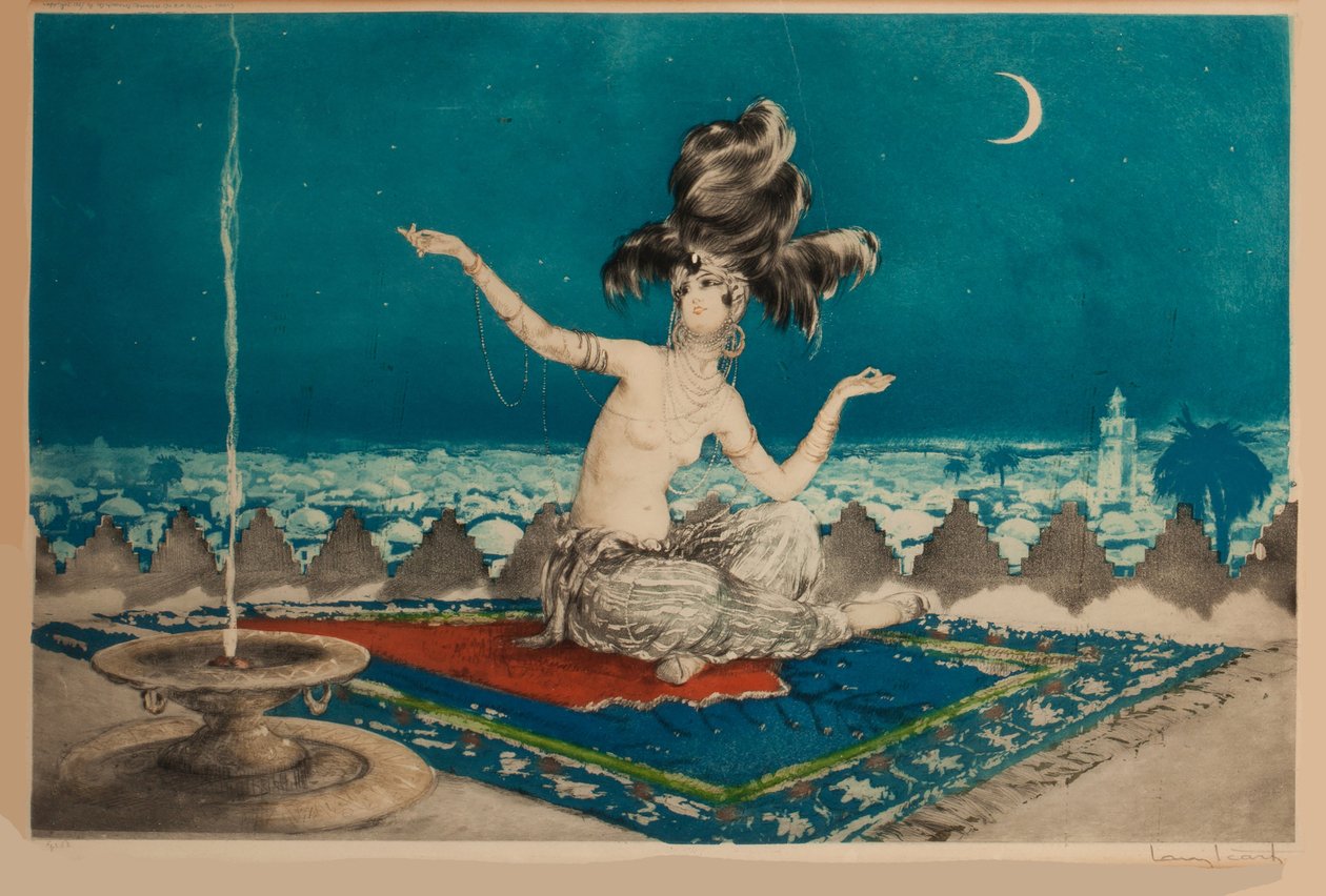 Sheherazade, ca. 1927 door Louis Justin Laurent Icart