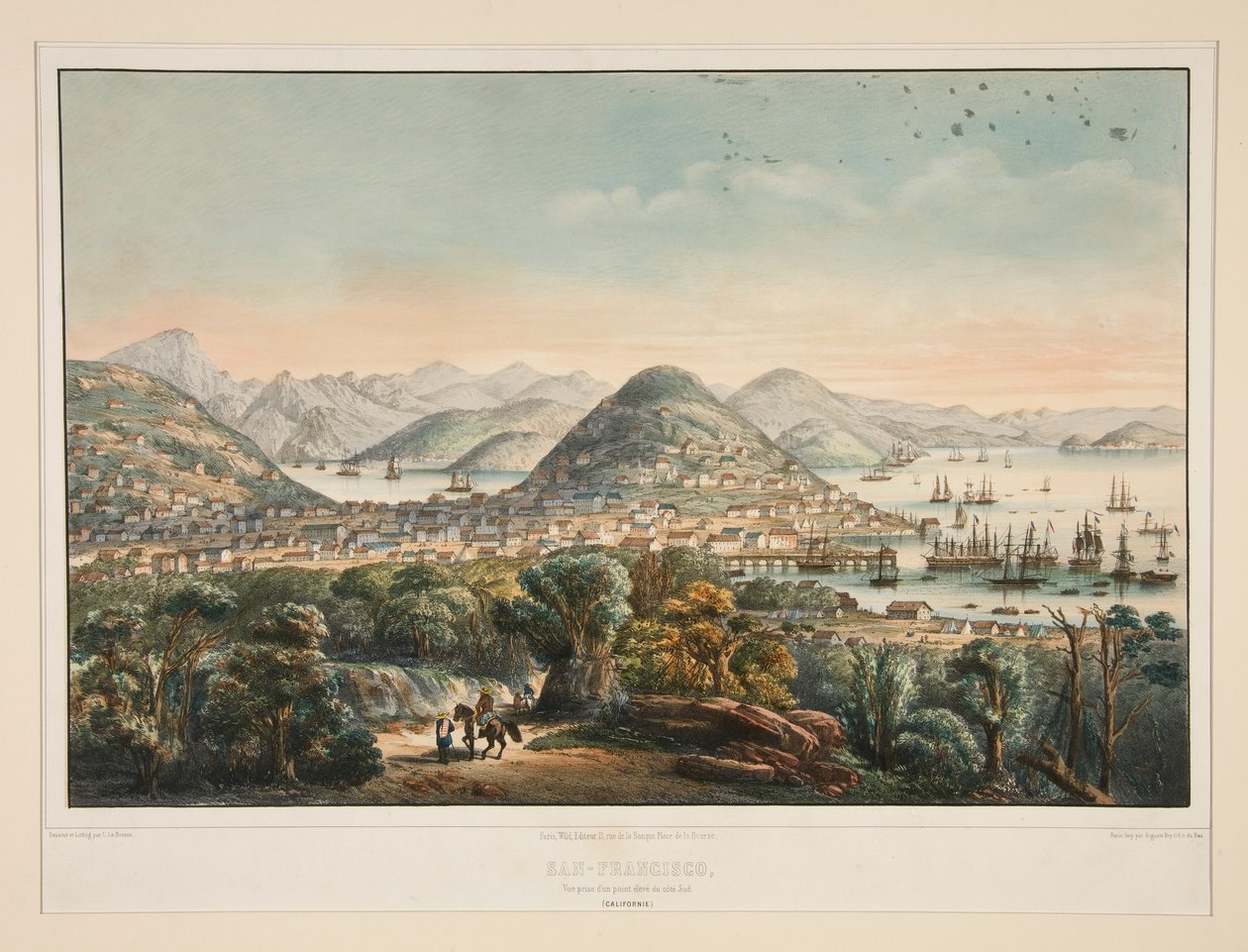 San-Francisco, Vue prise d door Louis Le Breton