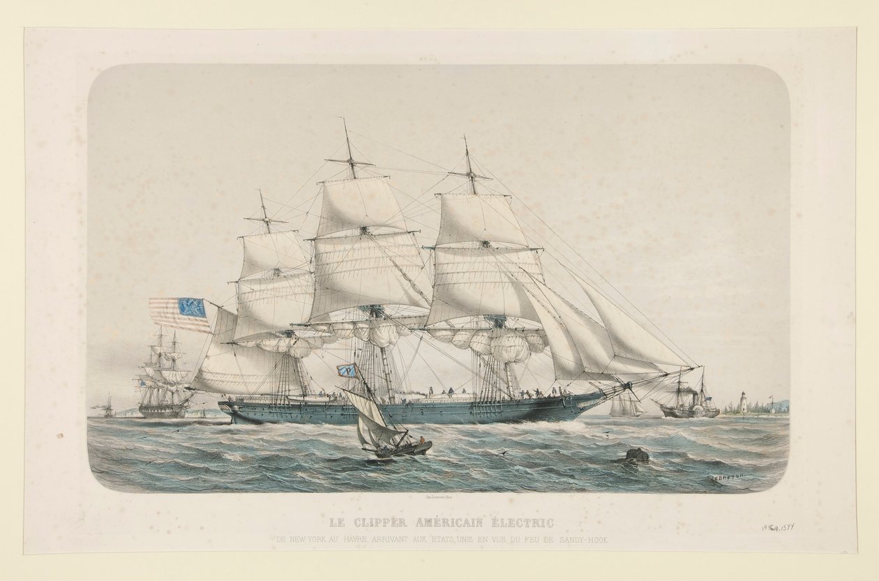 De Amerikaanse Clipper Electric door Louis Le Breton