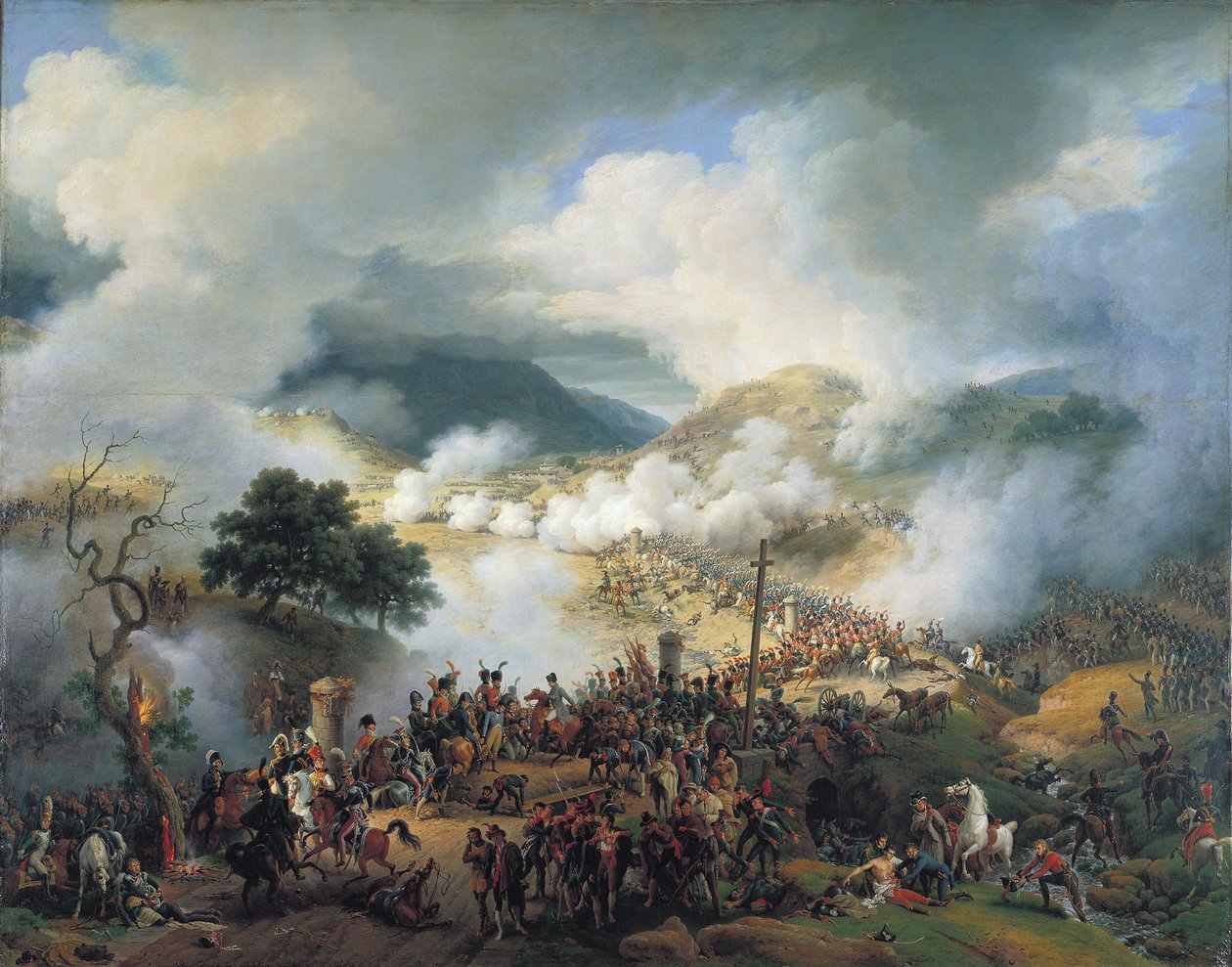 Slag bij Somosierra, 30 november 1808 door Louis Lejeune