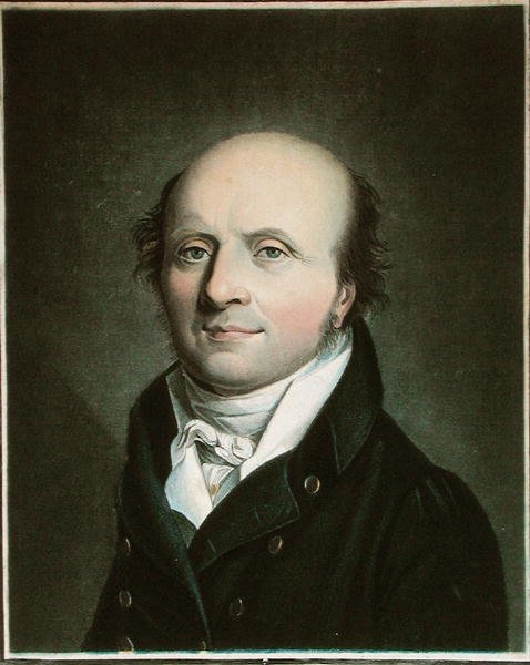 Antoine Dubois (1756-1837) gegraveerd door Gautier door Louis Leopold (after) Boilly