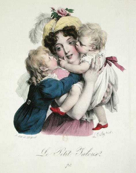 Jaloezie, gegraveerd door Francois Seraphin Delpech, 1826 door Louis Leopold (after) Boilly