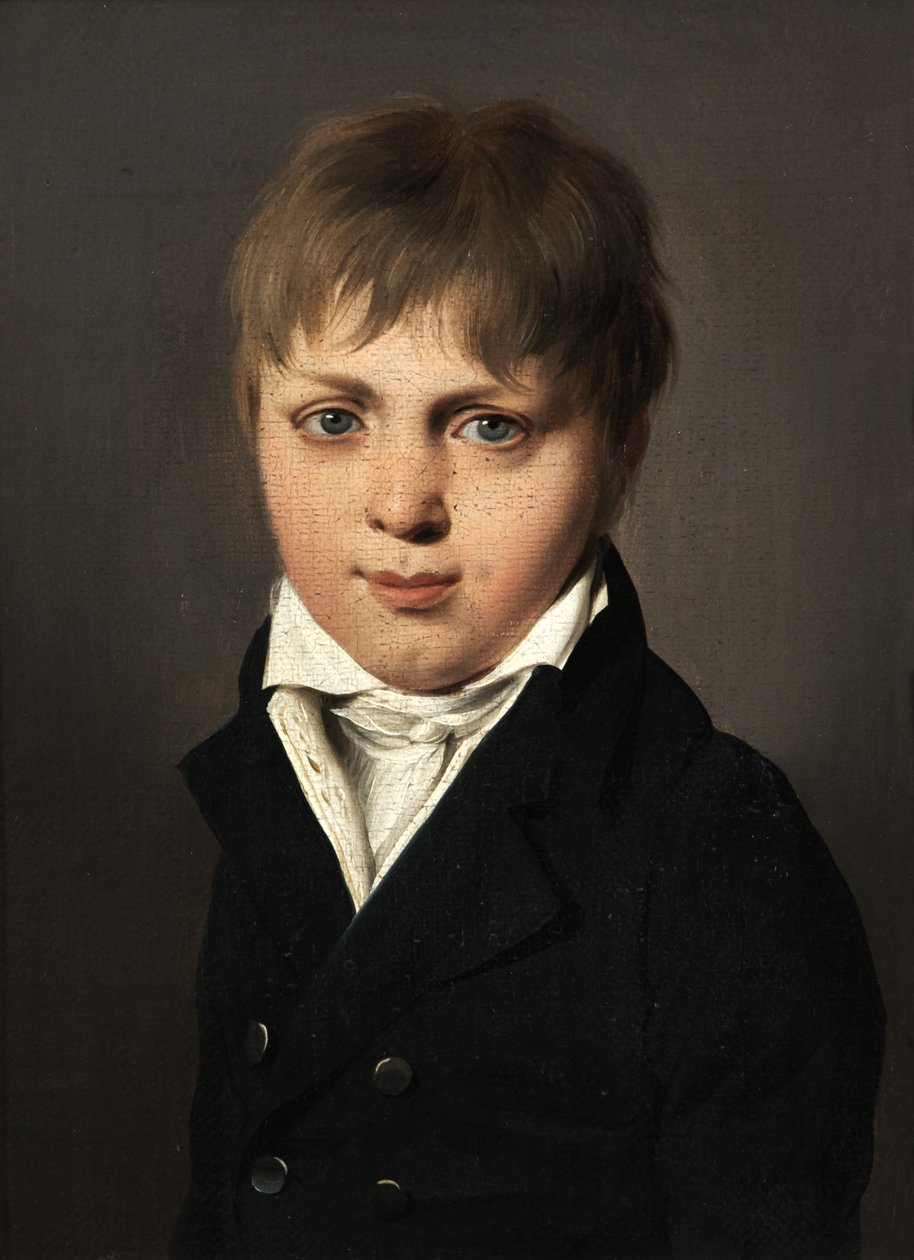 Portret van François Touchard door Louis Leopold Boilly