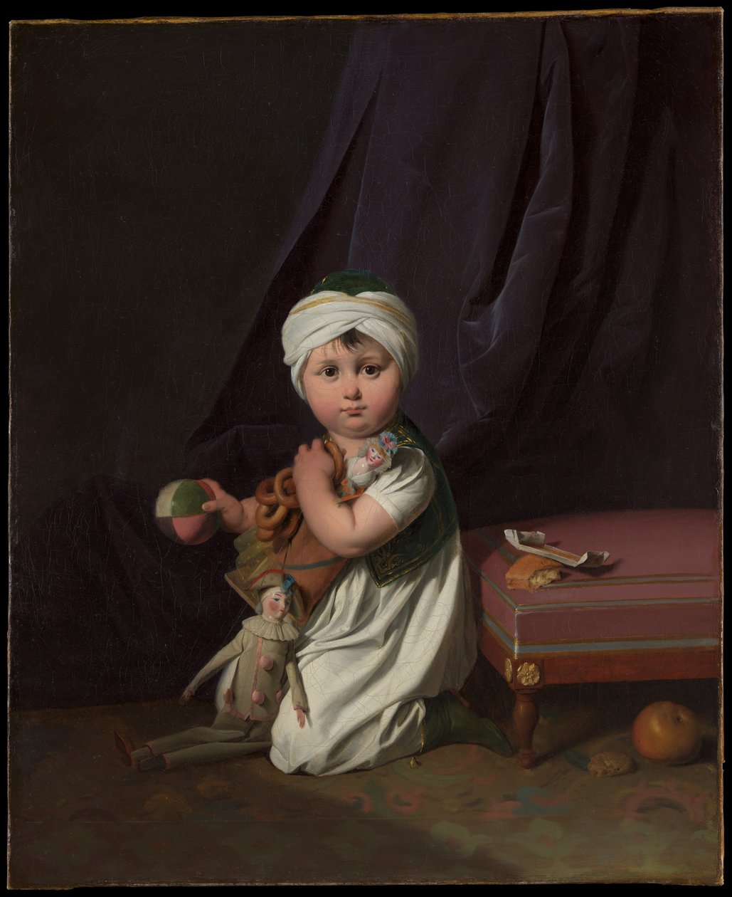 Portret van een jongen door Louis Leopold Boilly