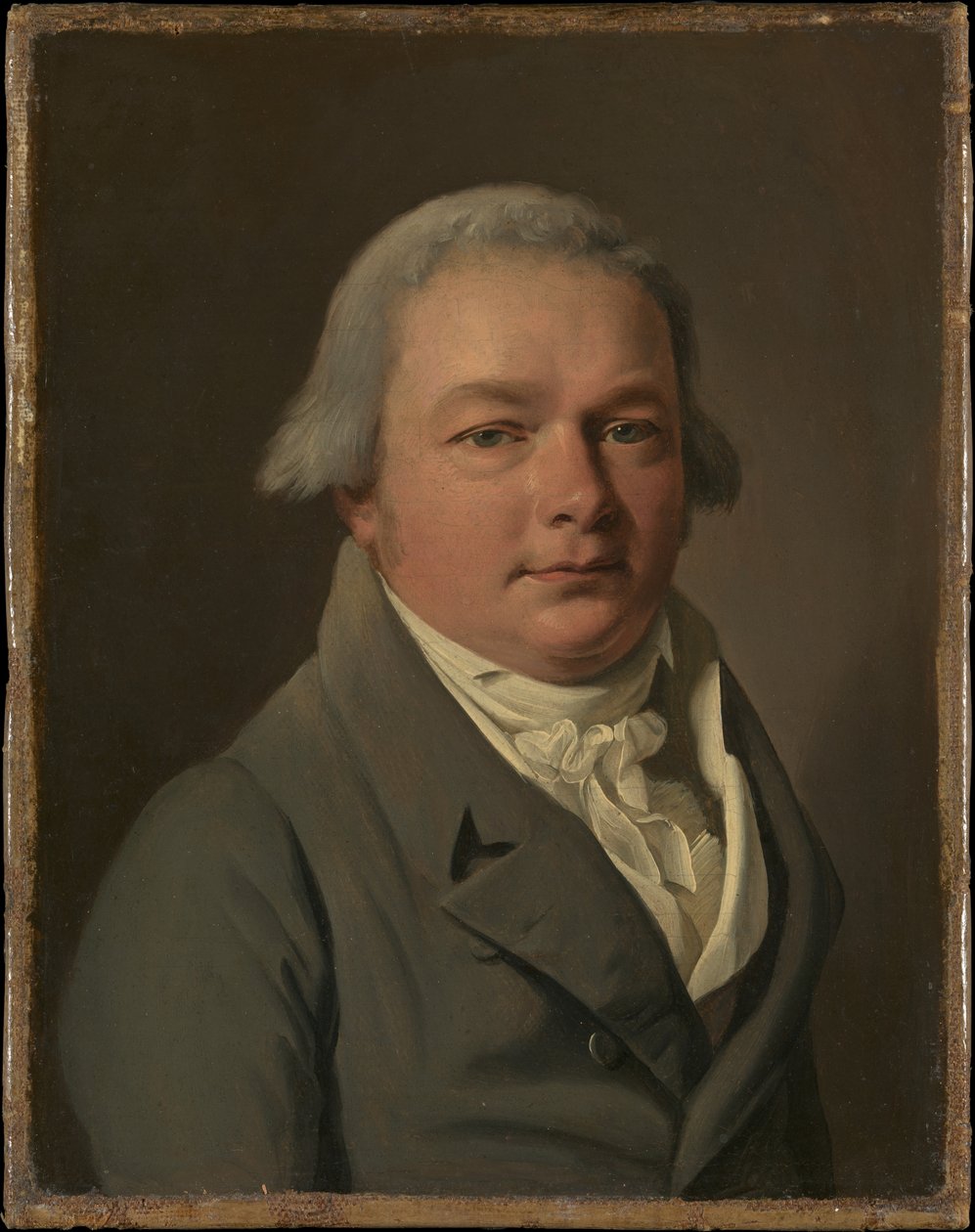 Portret van een man door Louis Leopold Boilly
