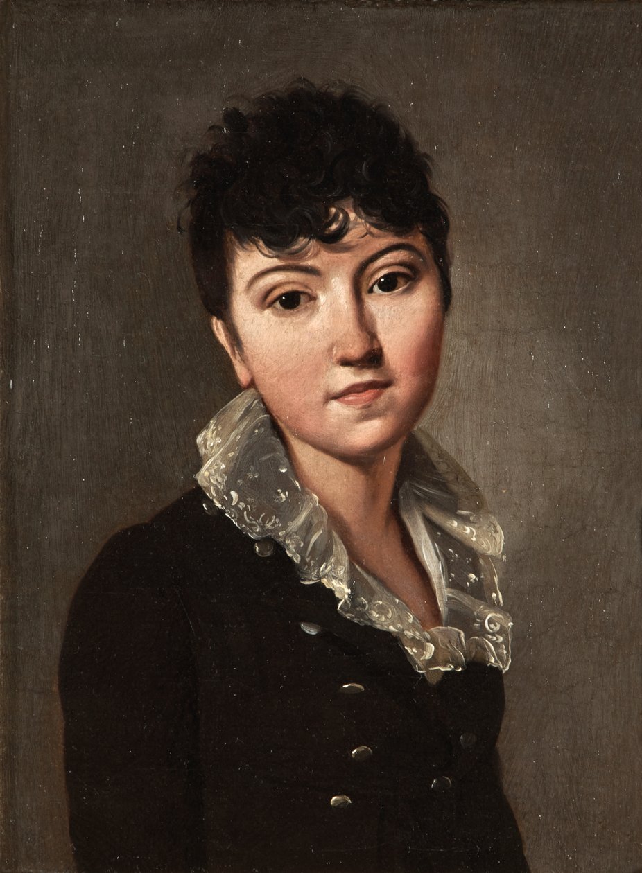 Portret van een vrouw door Louis Leopold Boilly
