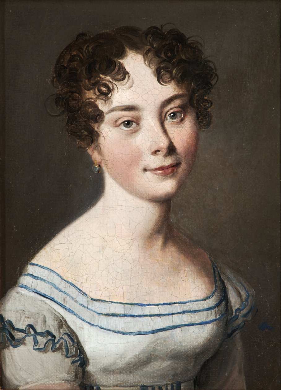 Portret van een vrouw door Louis Leopold Boilly