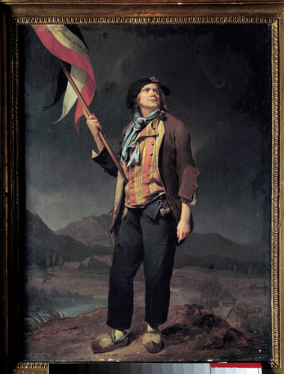 Portret van de zanger Simon Chenard door Louis Leopold Boilly