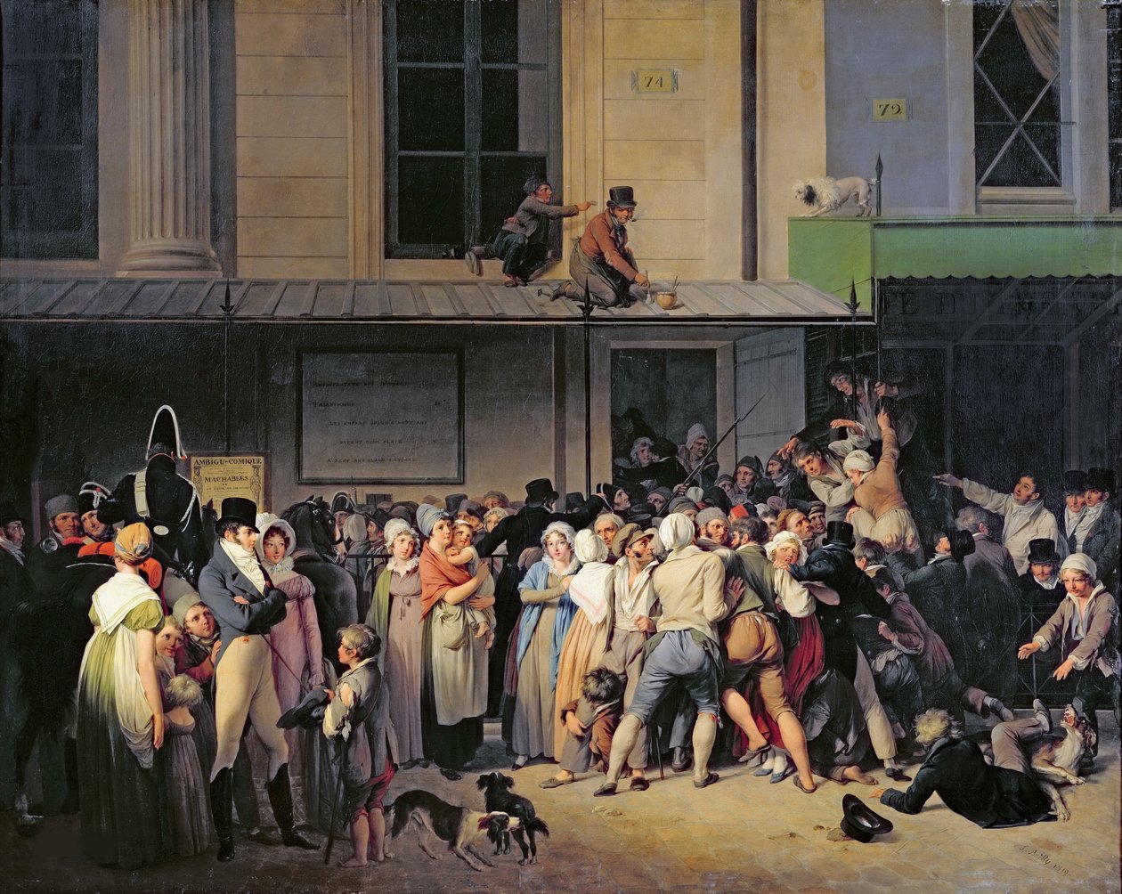 De ingang van het Théâtre de l
