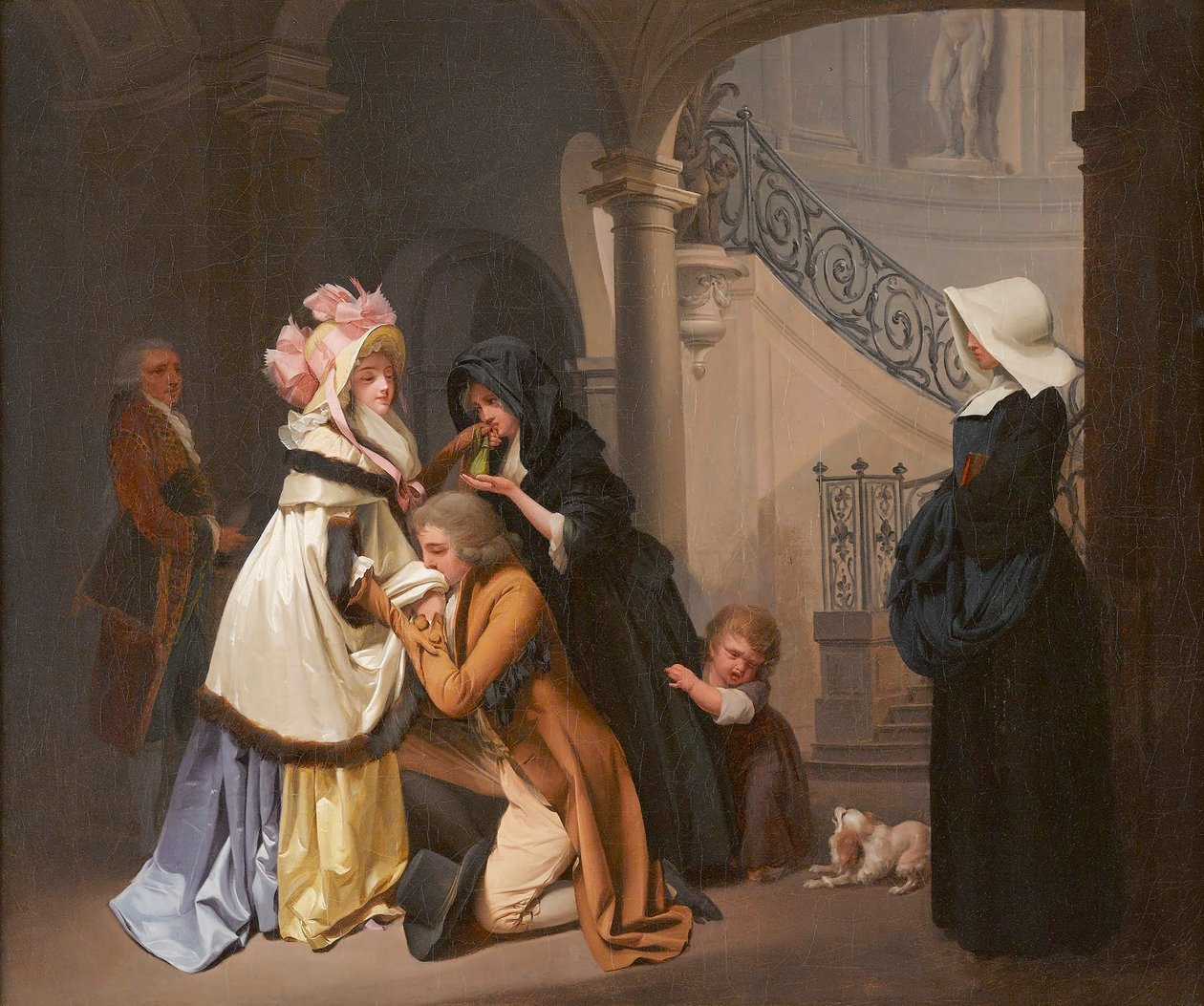 Louis-Léopold Boilly - Herkenning van het hart door Louis Leopold Boilly