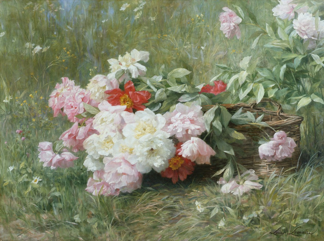 Vers gesneden bloemen door Louis Marie Lemaire