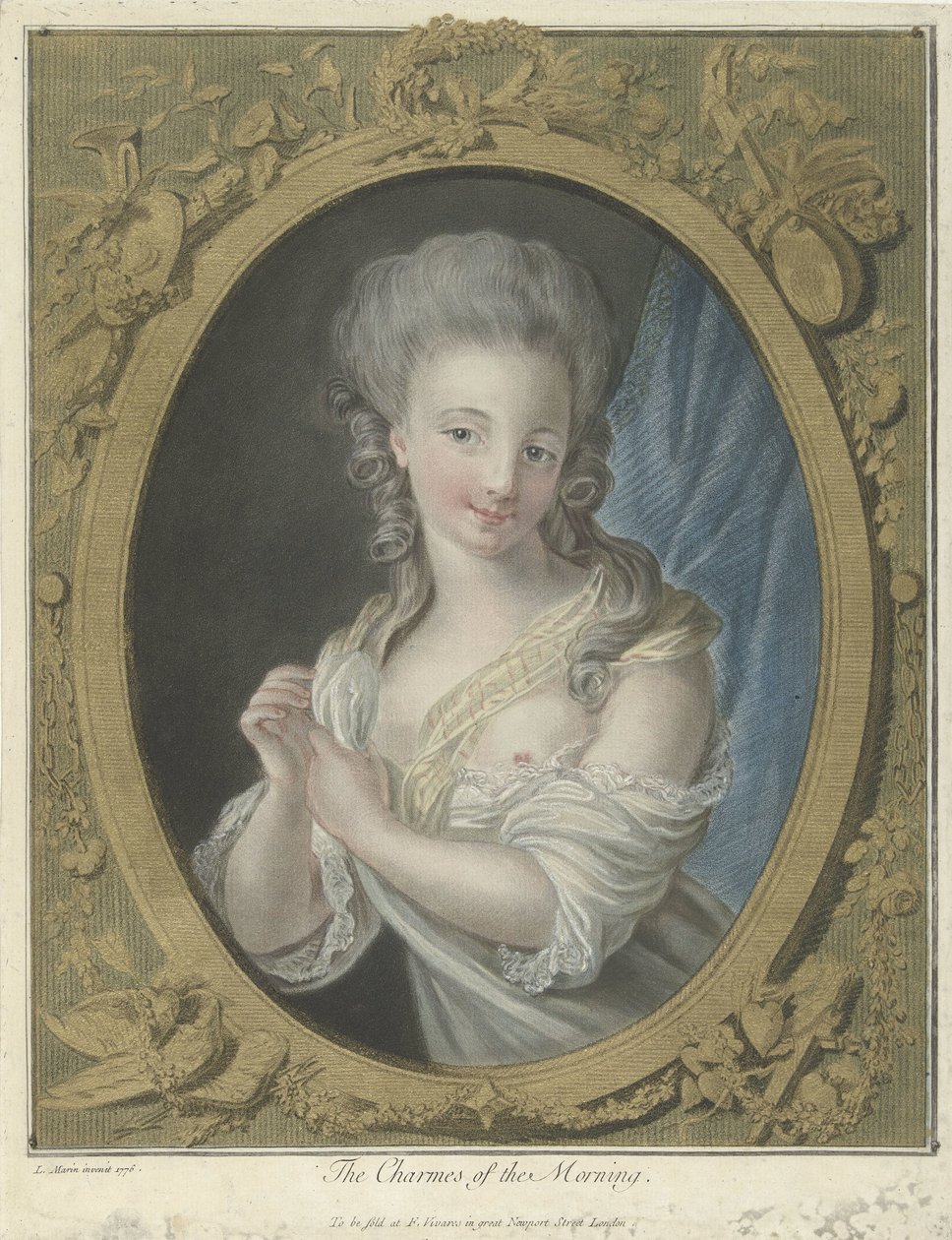 Jonge vrouw in de ochtend door Louis Marin Bonnet