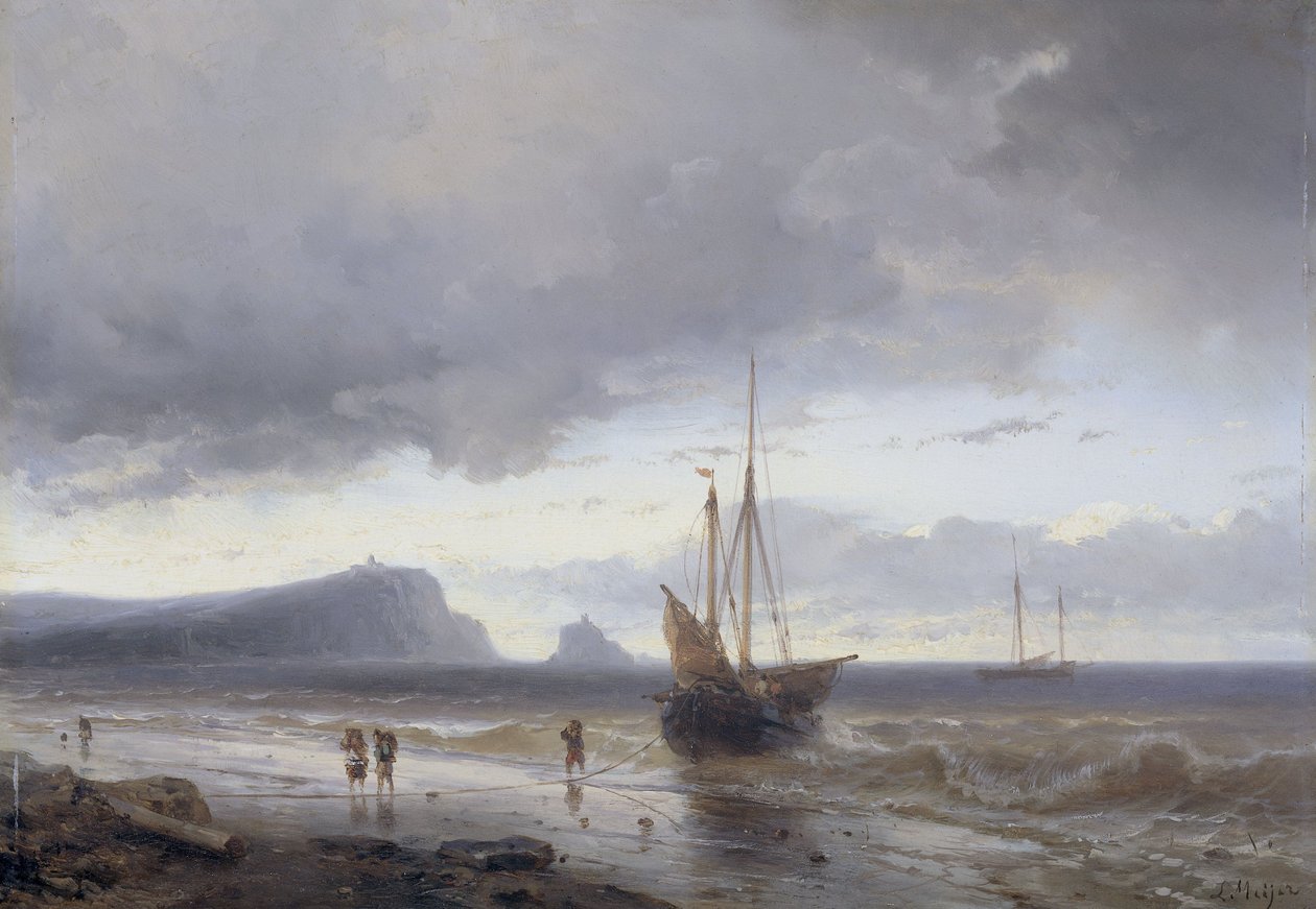 Langs de kust door Louis Meijer