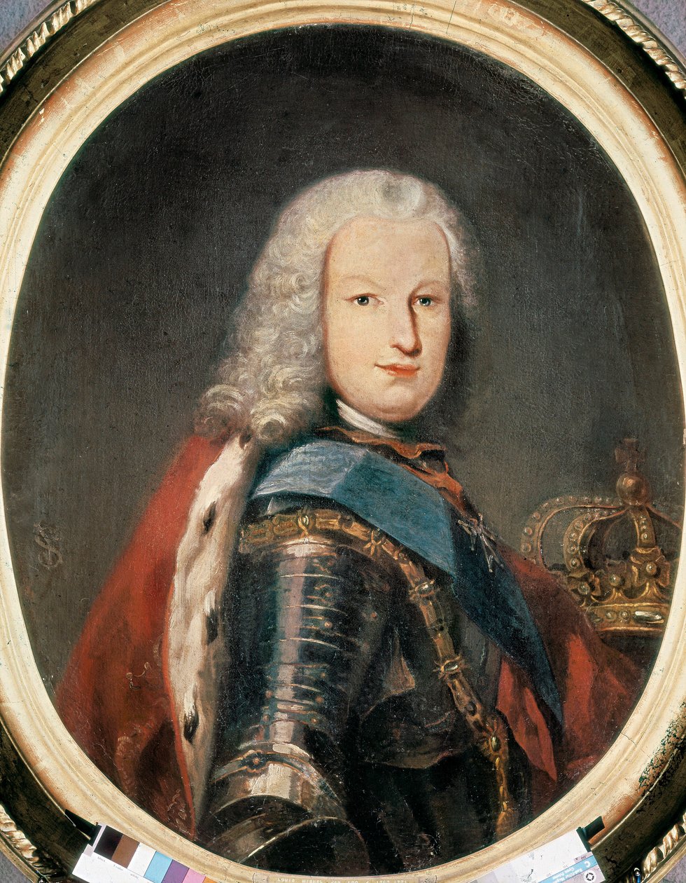Portret van Ferdinand VI (Ferdinando) (1713-1759) door Louis Michel van Loo