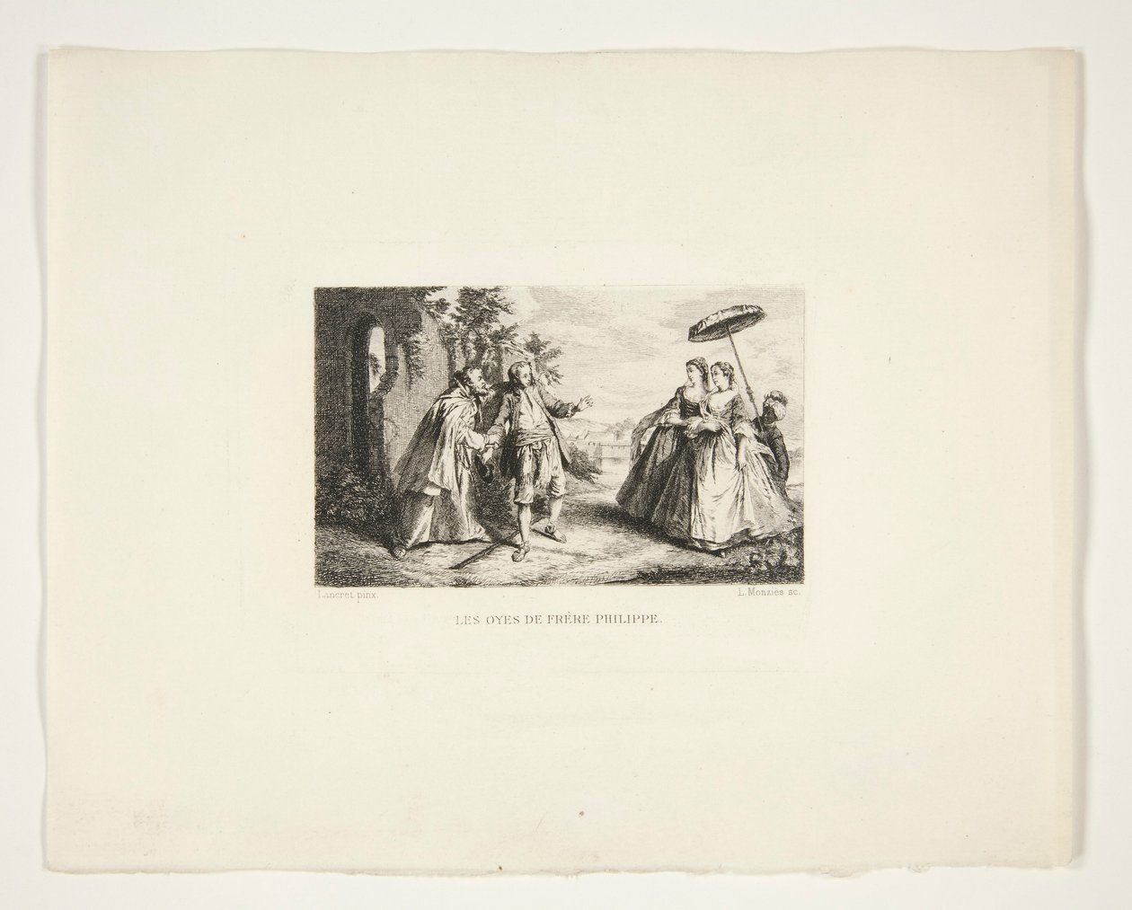 De ganzen van broeder Philippe door Louis Monzies