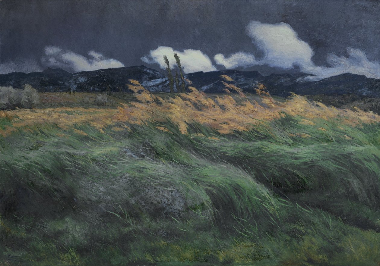 Landschap door Louis Patru
