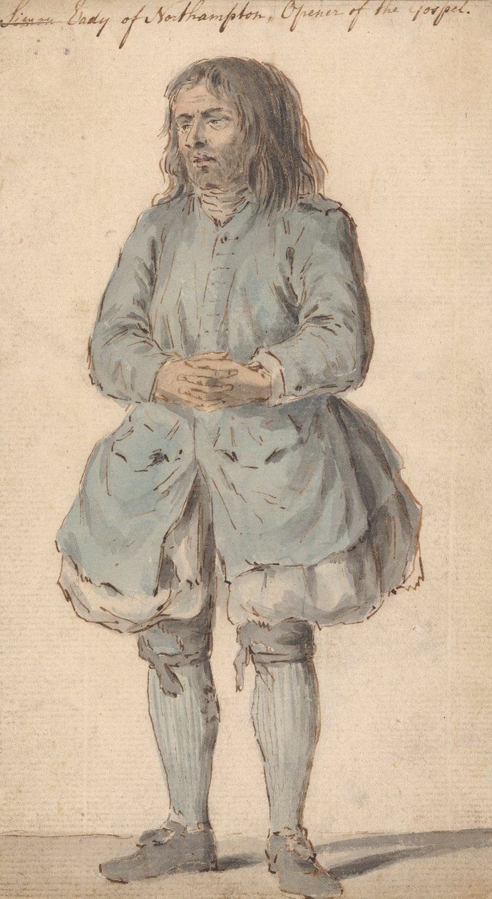 Simon Eady van Northampton, Opener van het Evangelie door Louis Philippe Boitard