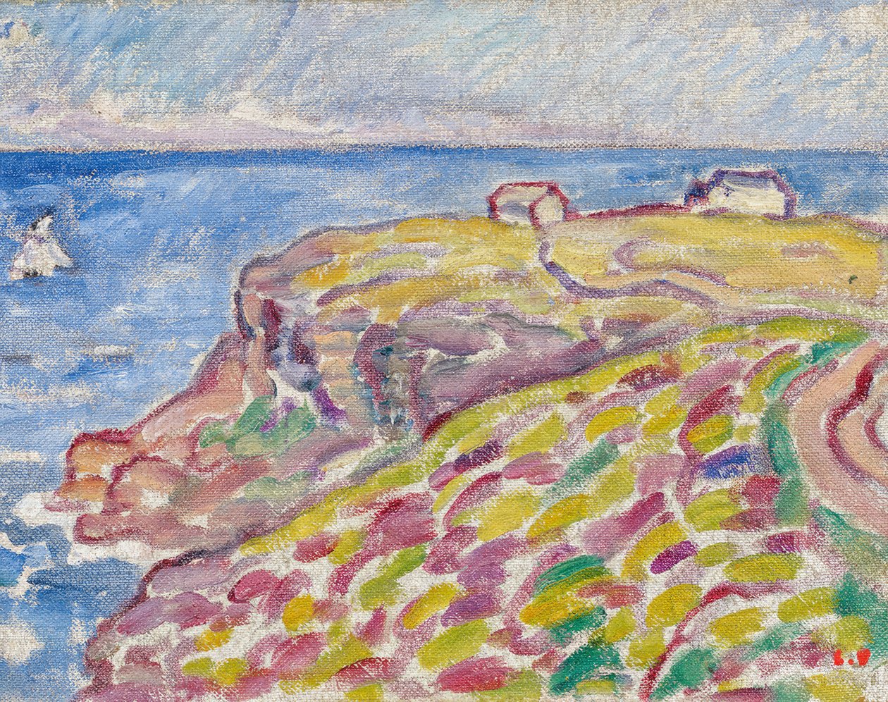 Arromanche door Louis Valtat