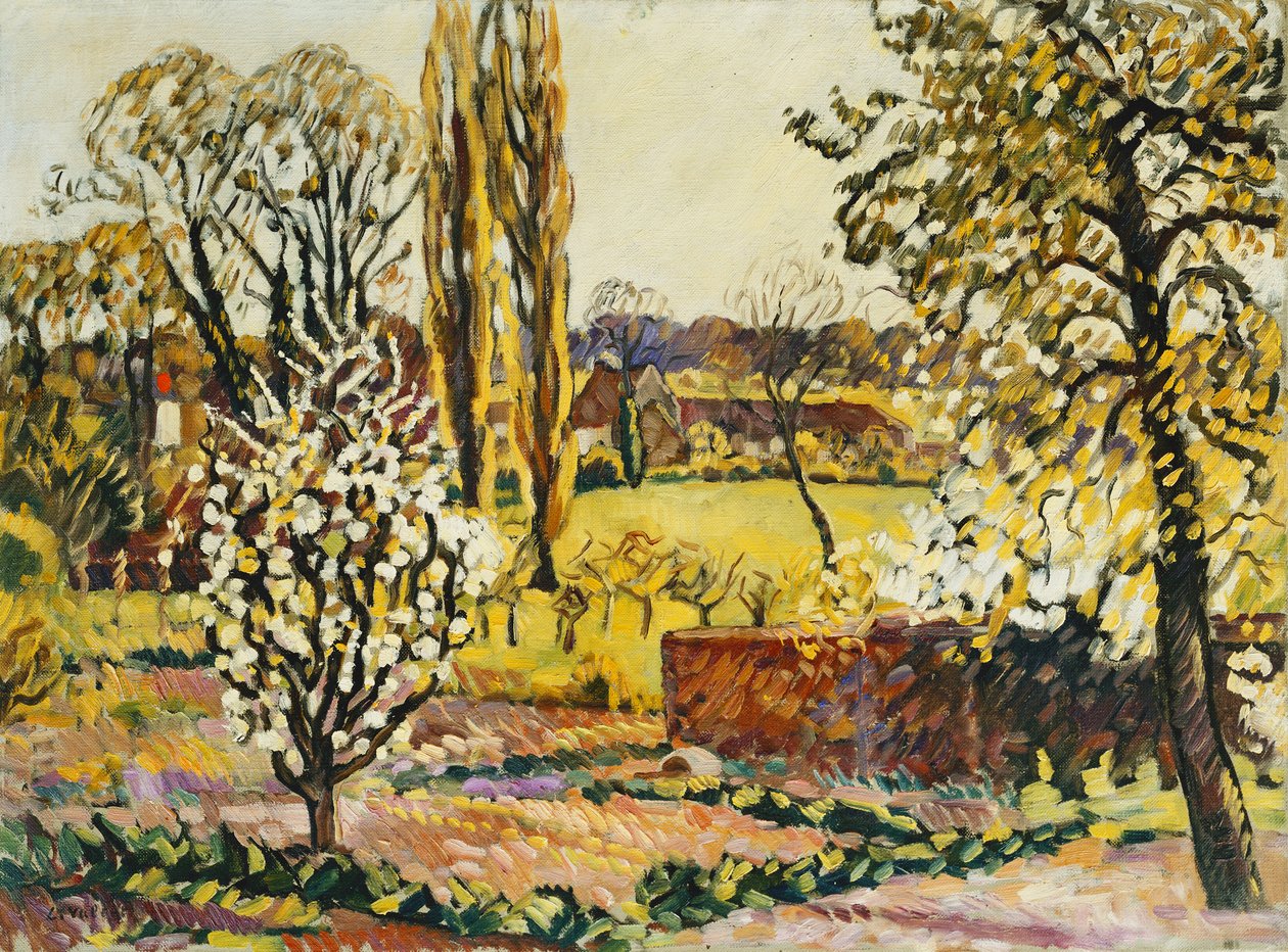 Landschap van Choisel, ca. 1914 door Louis Valtat