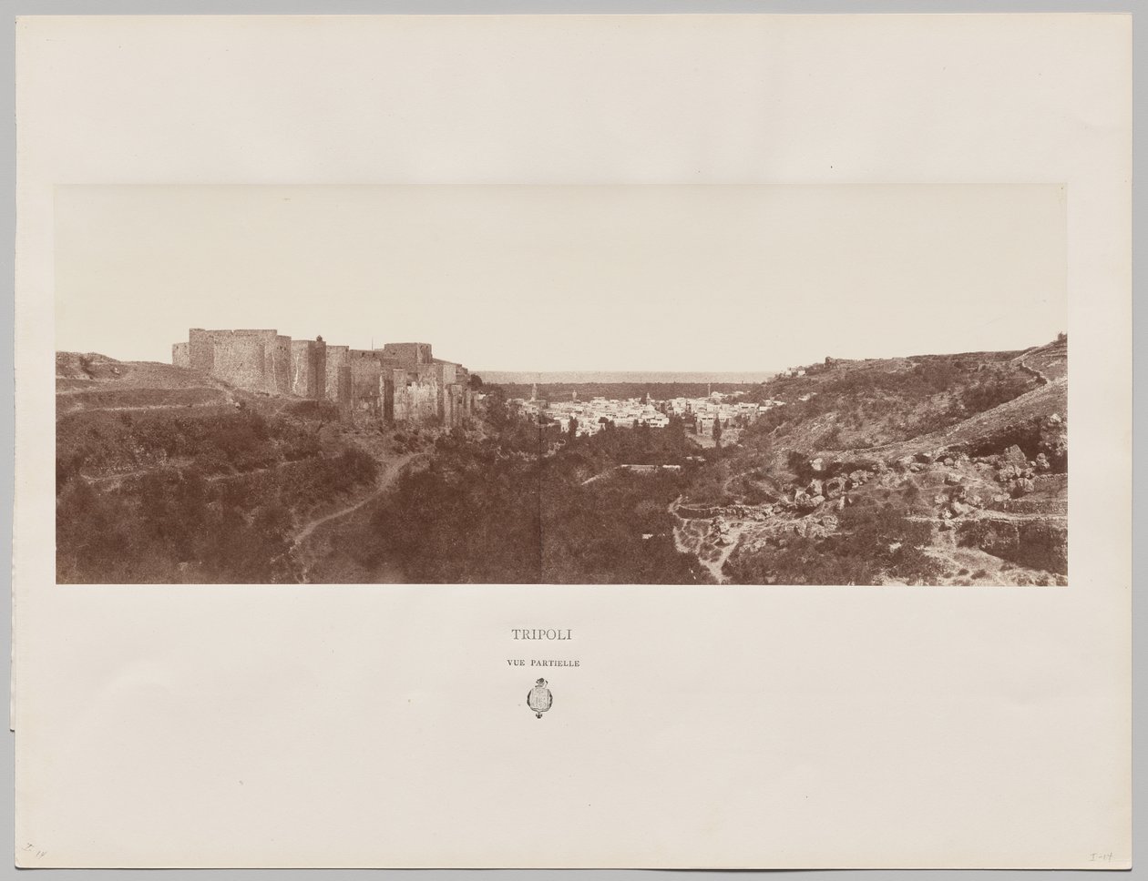 Tripoli, gedeeltelijk uitzicht door Louis de Clercq