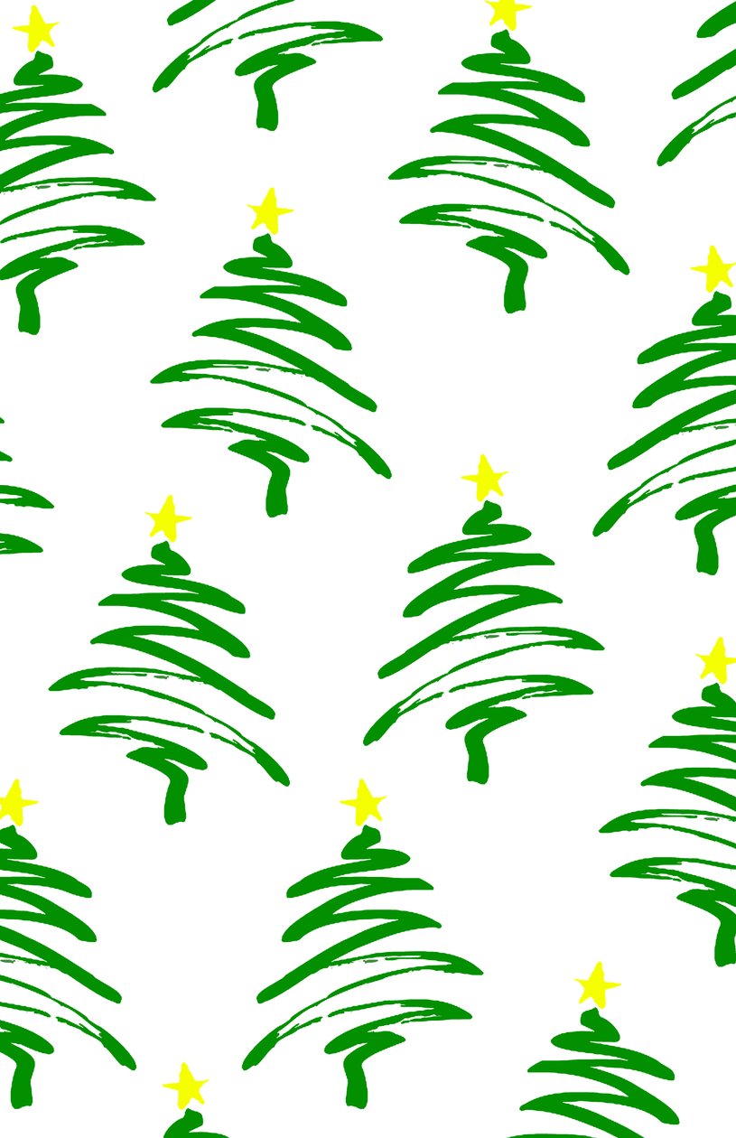 Funky kerstbomen door Louisa Hereford